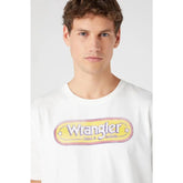 Wrangler Branded Tee Męski T-Shirt Koszulka Logo Nadruk Worn W773EEW02 112331866